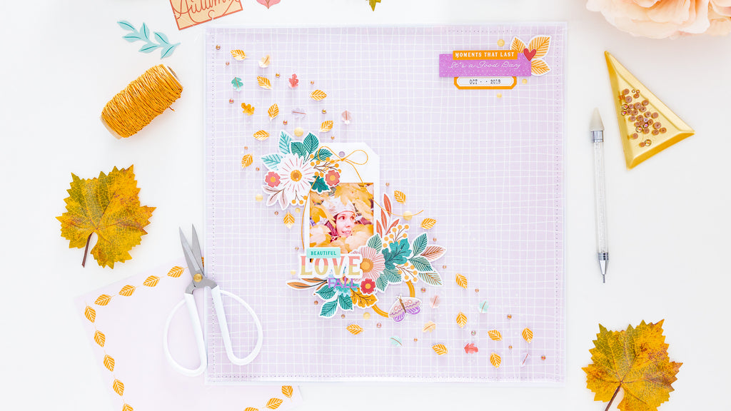 Love Fall Layout  | Celes Gonzalo