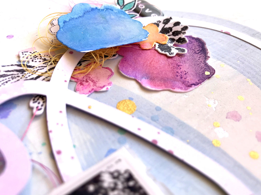 Mixed Media Everyday Musings Layouts | Missy Whidden