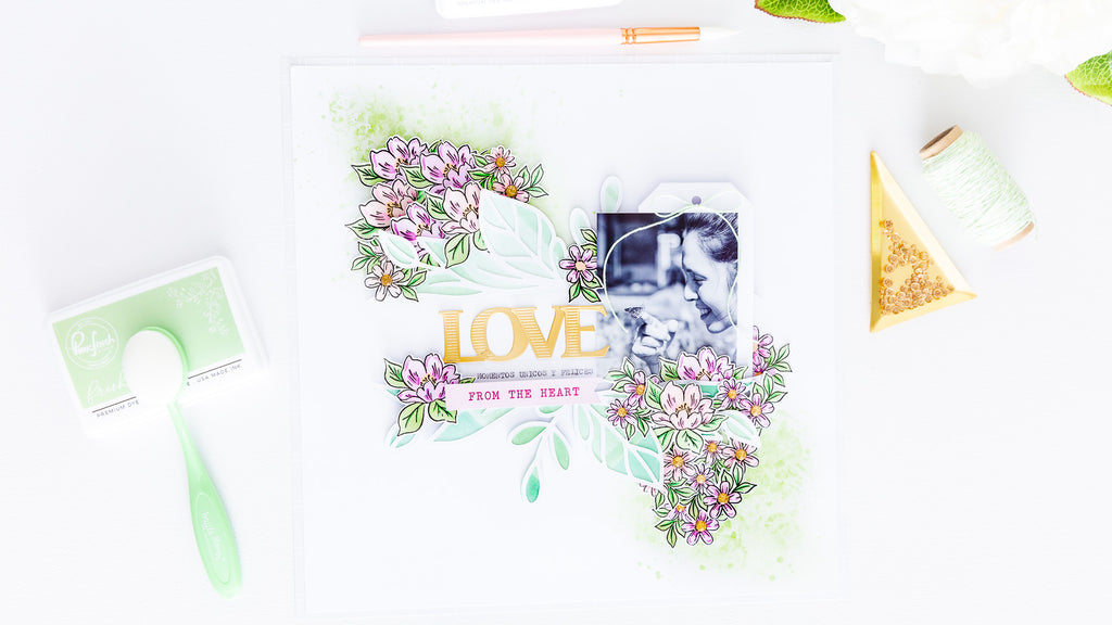 Love from the Heart Layout | Celes Gonzalo