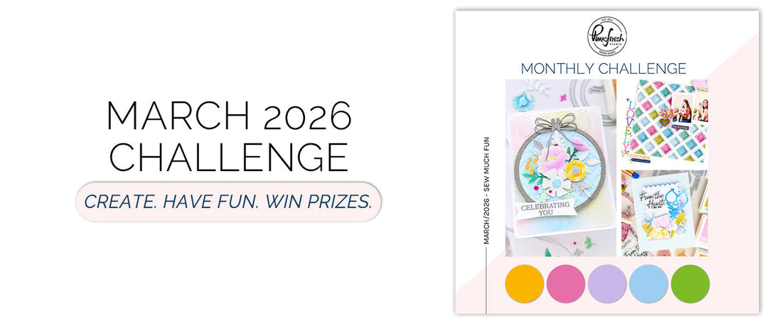March 2026 Challenge: Sew Much Fun – Pinkfresh Studio