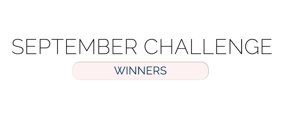 September 2025 Winner & Top 3