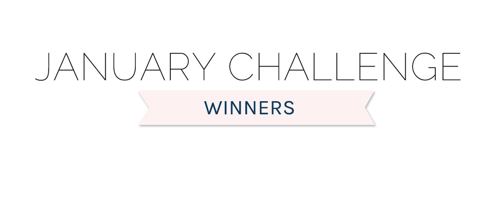 January 2021 Challenge Winners & Top 3