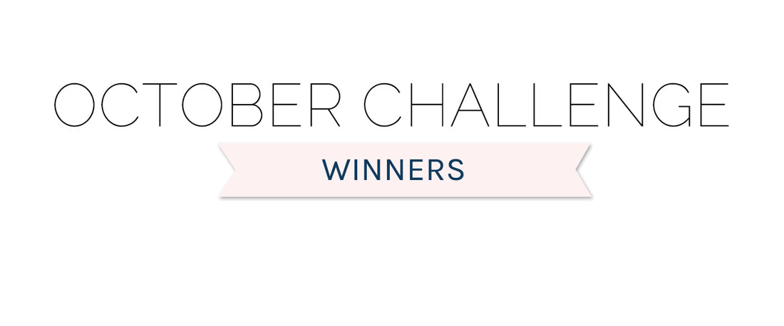 October 2021 Challenge Winners & Top 3