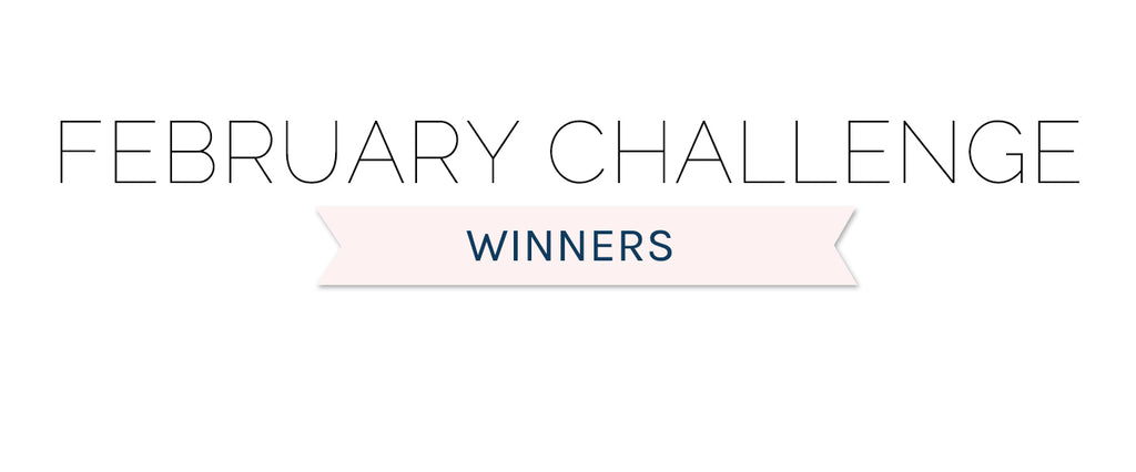 February 2022 Challenge Winners & Top 3