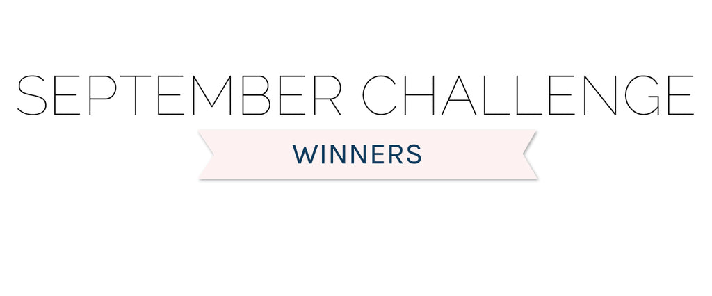 September 2023 Winners & Top 3