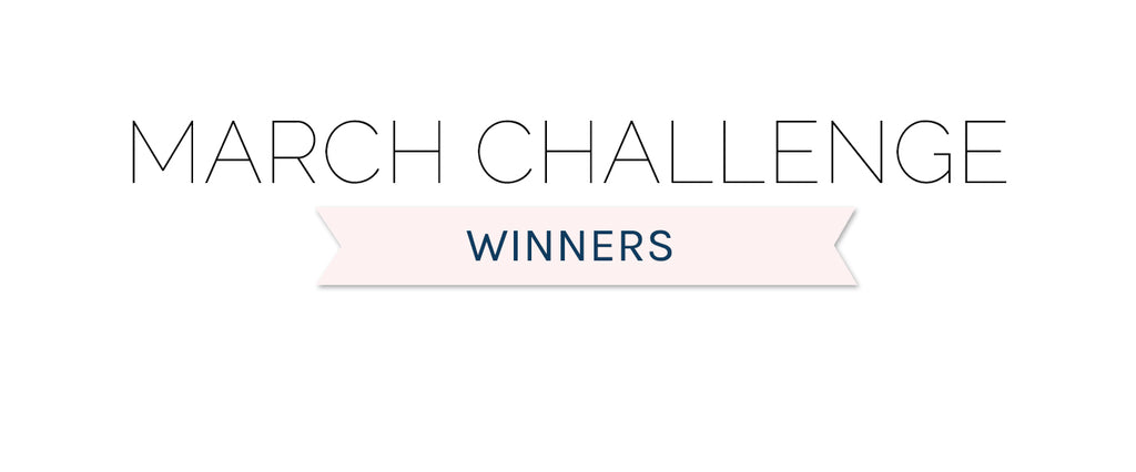 March 2020 Winners & Top 3