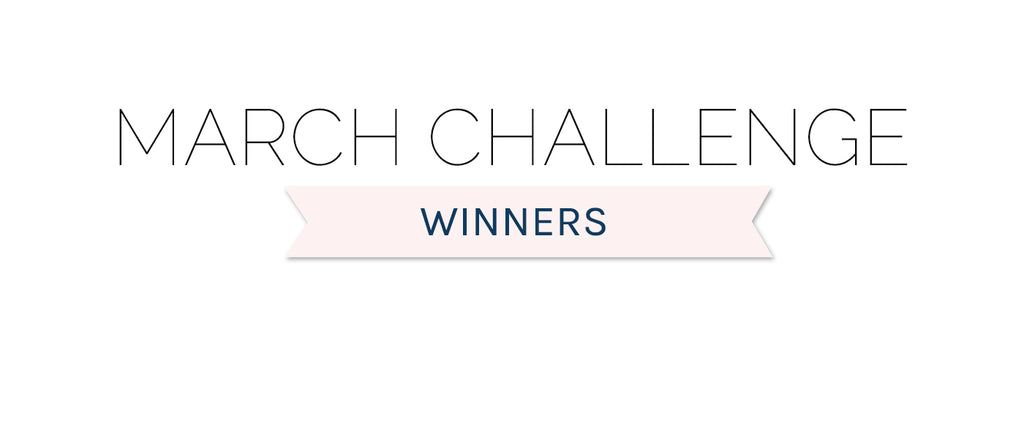 March 2021 Challenge Winners & Top 3