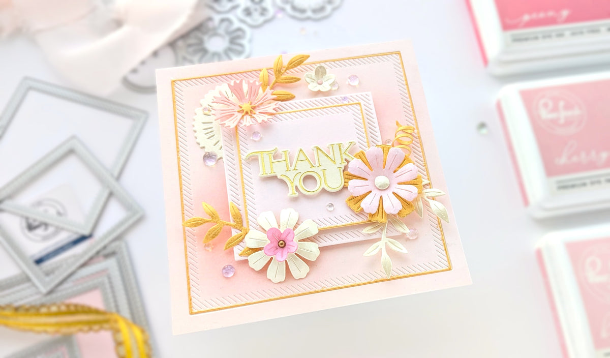 Elegant Framed Thank You | Anne Fiene