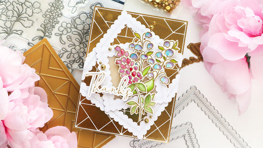 Art Deco Foil Background | TaeEun Yoo