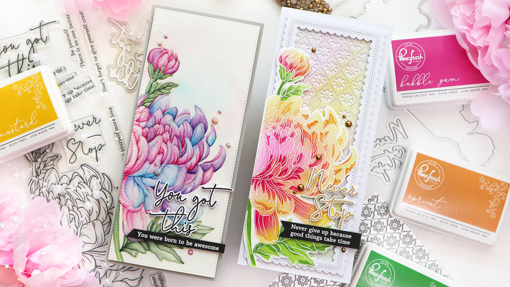 Chrysanthemum Slimline-two ways | TaeEun Yoo