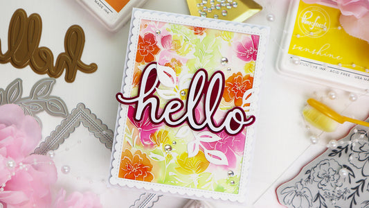 Inky Floral Background | TaeEun Yoo