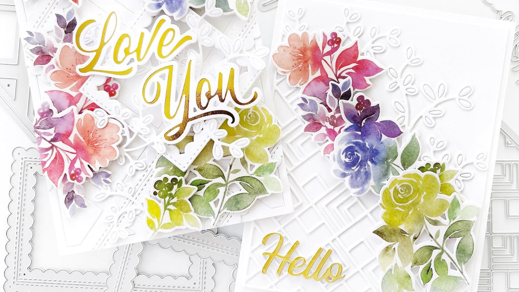 Rainbow Floral Washi Pair | Dilay Nacar