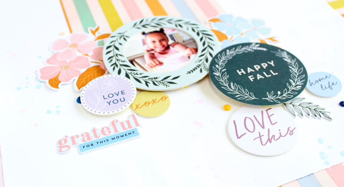 Fall Days Layout | Desiree Lamar
