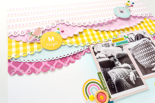 Nap Queen! Layout with "Noteworthy" collection | Nathalie DeSousa