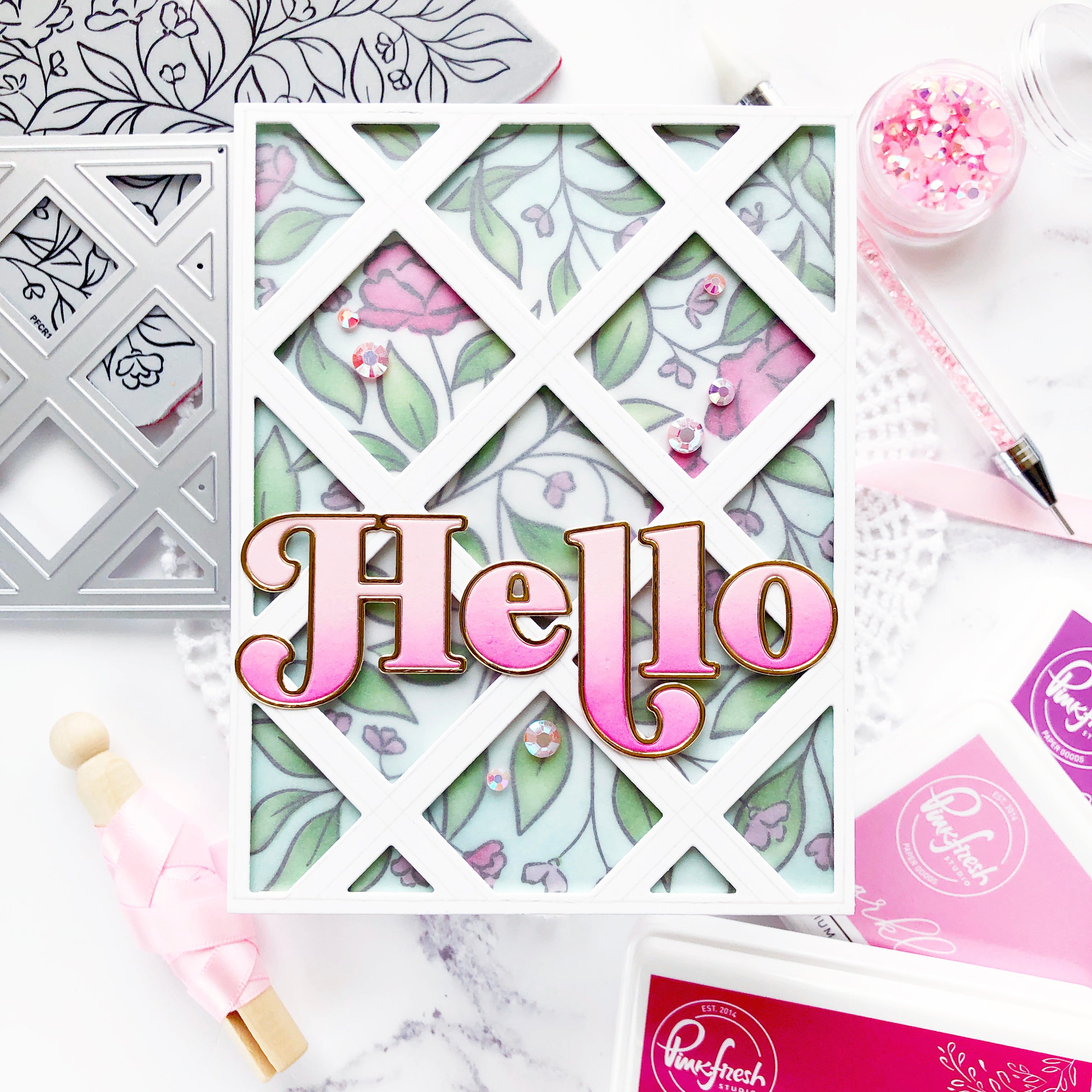 Sweet Blooms Vellum Overlay | Caly Person