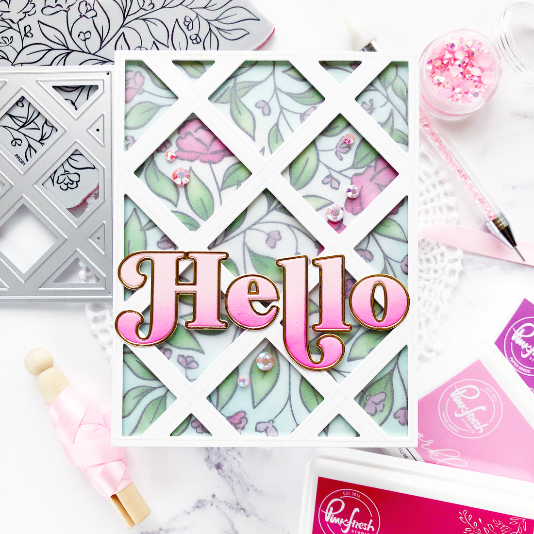 Sweet Blooms Vellum Overlay | Caly Person