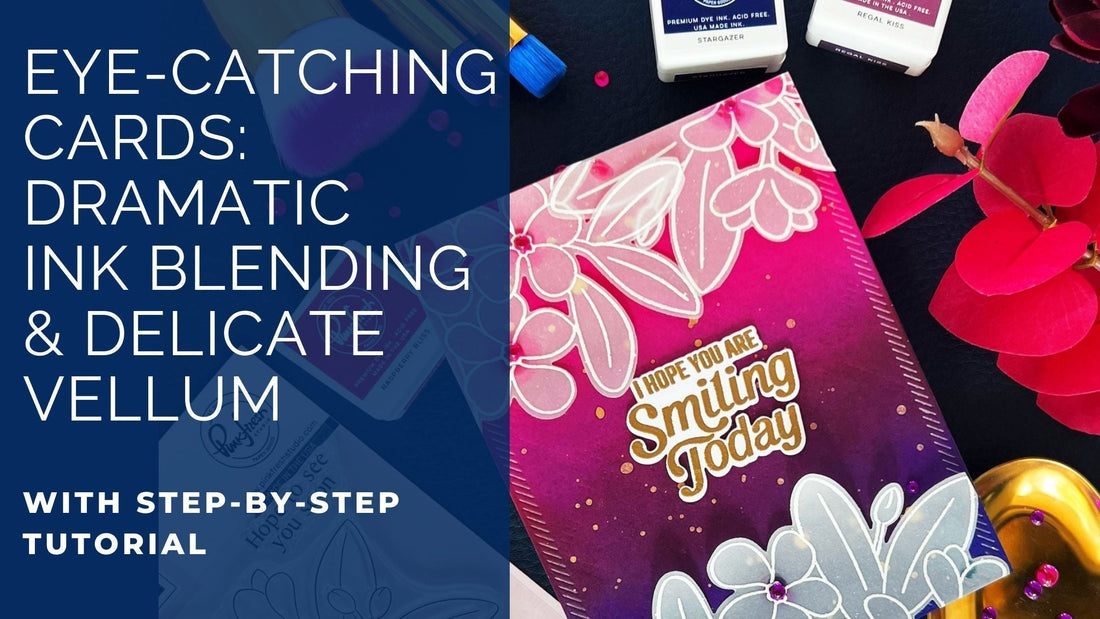 Bold Contrasts for Eye-Catching Cards | Kathleen Schmelz