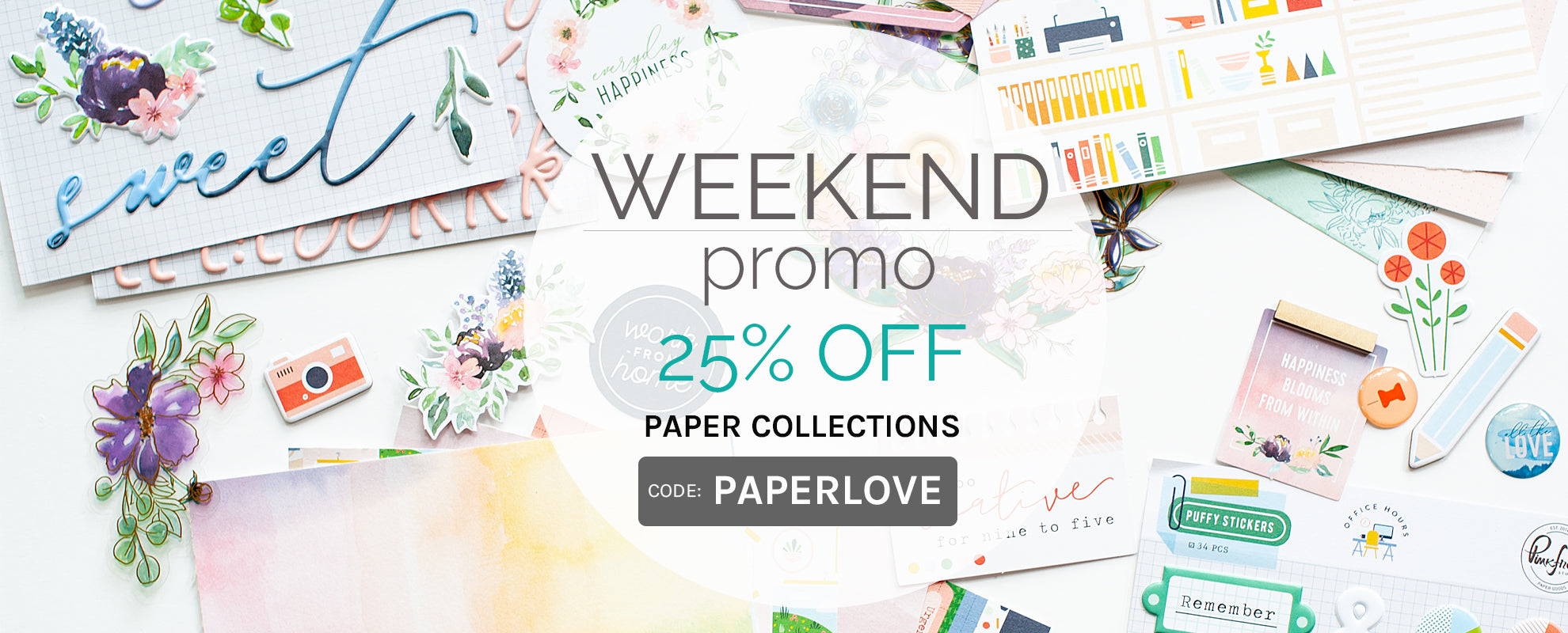 Weekend Promo: 25% off Paper Collection Bundles – Pinkfresh Studio