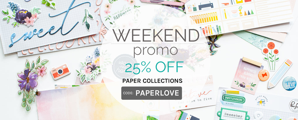 Weekend Promo: 25% off Paper Collection Bundles