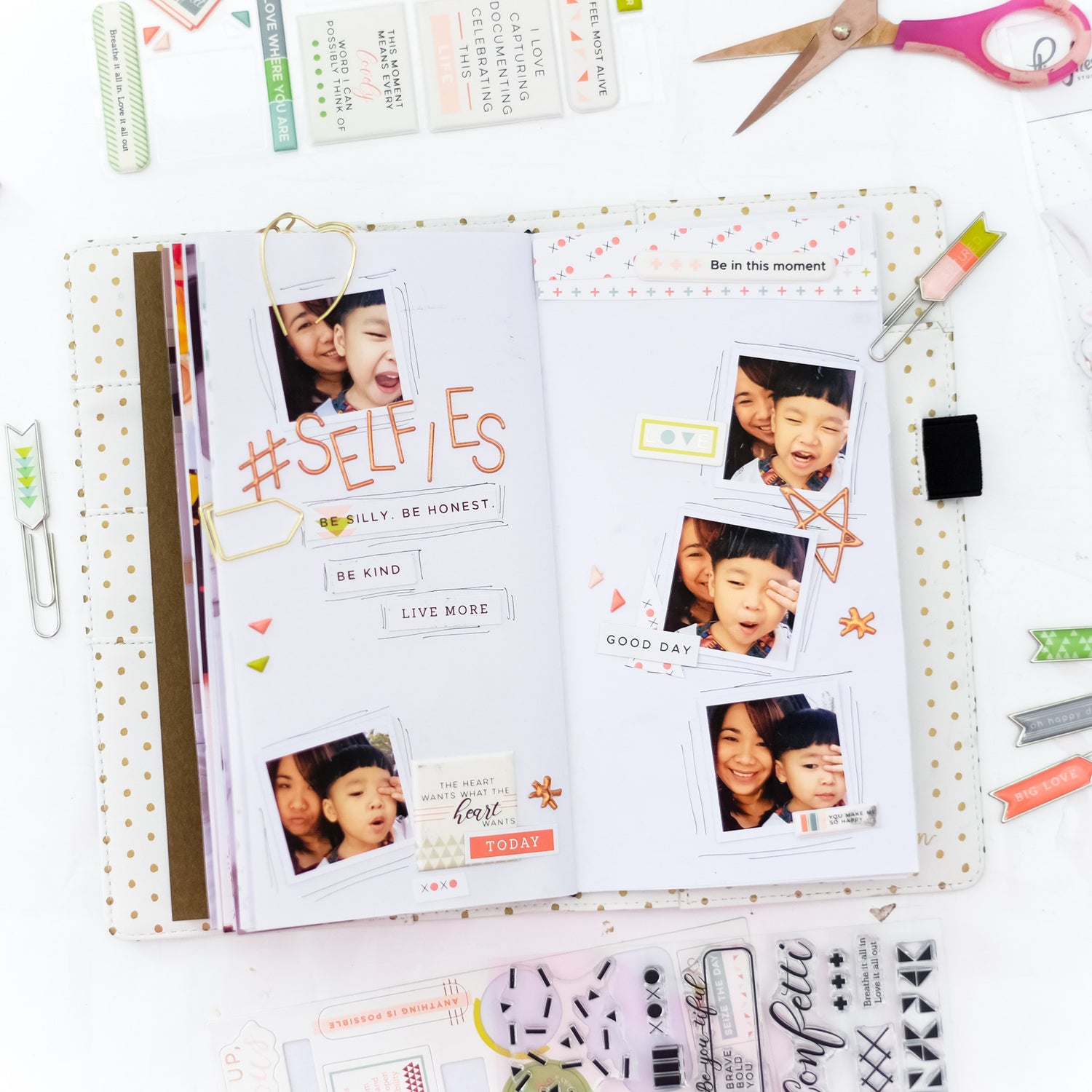 Two Travelnotebook Spread - Live More With Evelyn Pratiwi Yusuf