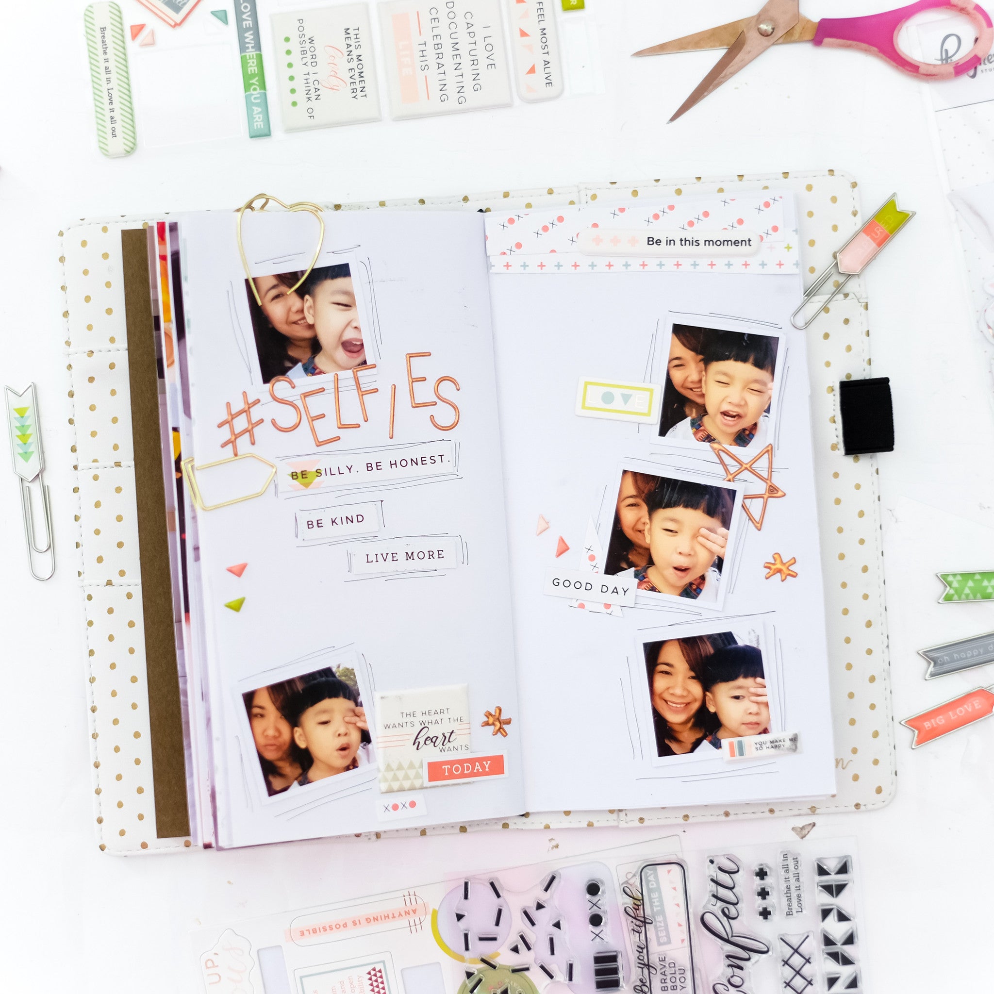 Two Travelnotebook Spread - Live More With Evelyn Pratiwi Yusuf