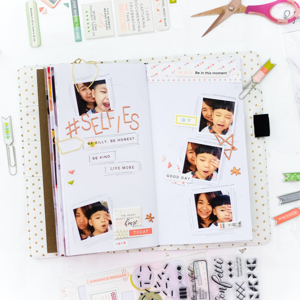 Two Travelnotebook Spread - Live More With Evelyn Pratiwi Yusuf