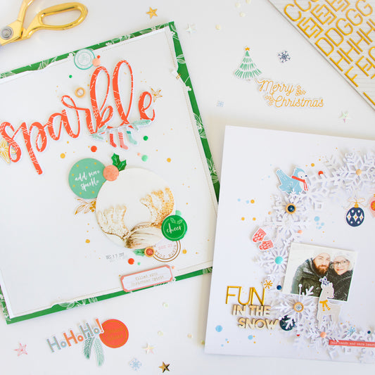 Holiday Vibes Layout Inspiration | Kathleen Graumüller