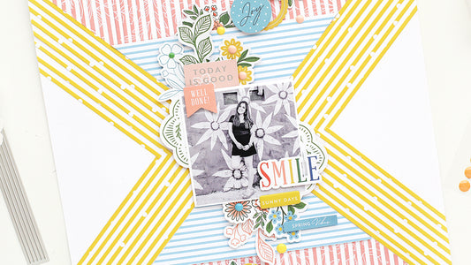 Stripes Layout ft. Spring Vibes | Eva Pizarro
