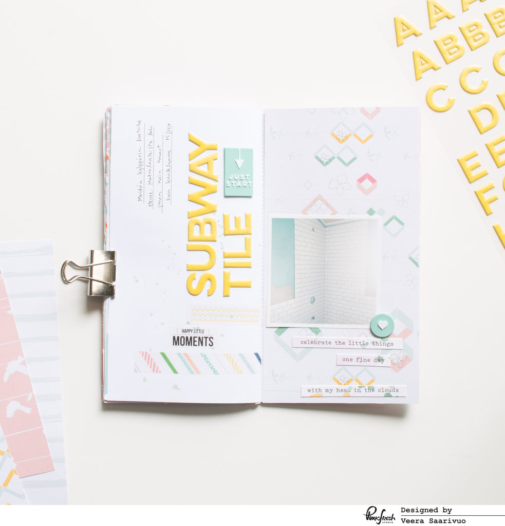 Traveler's Notebook Spread by Veera