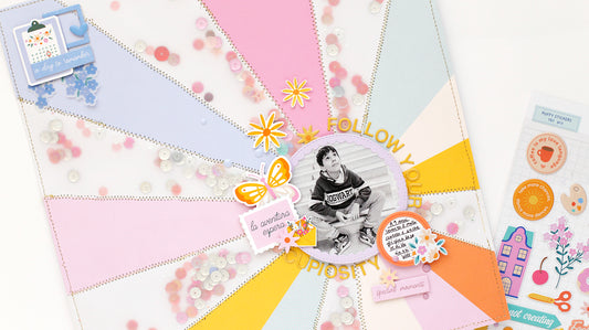 Sunburst Layout ft. The Simple Things | Eva Pizarro