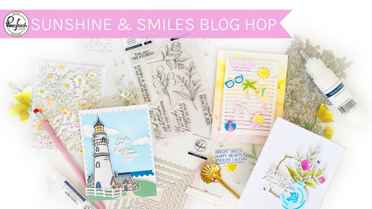 Shop "Sunshine & Smiles" Release | Stamp, Die, Stencil, Press Plate, & Adhesives!