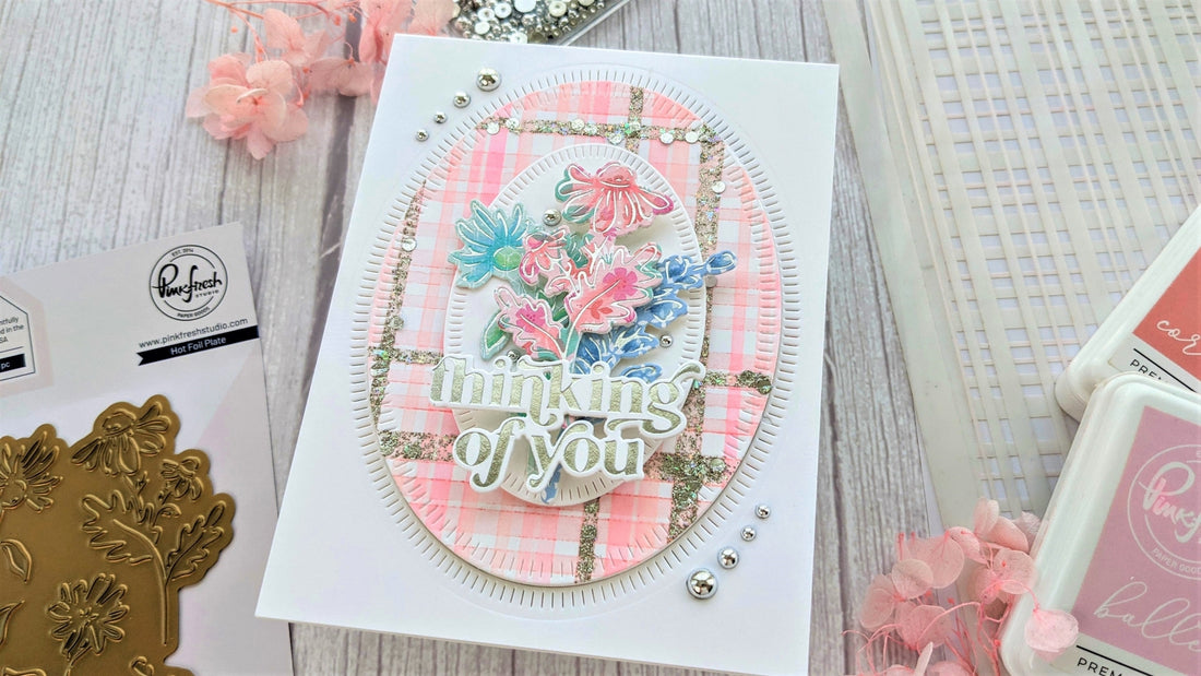 Foiling on Patterned Paper | Anne Fiene
