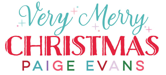 Very Merry Christmas - Paige Evans Scrapbooking Collection | Reveal and Giveaway