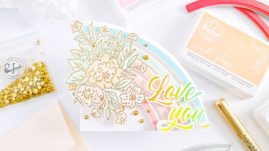 Pop Out: Rainbow Shaped Card┃Yasmin Diaz