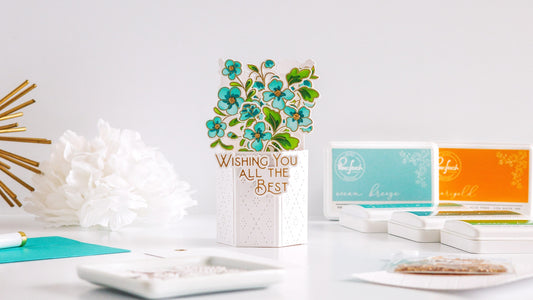 Floral Pop-Up-Box Inspiration Card┃Yasmin Diaz