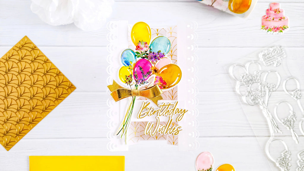 Fun Fold Birthday Inspiration Card With A Pop-Up Twist┃Yasmin Diaz