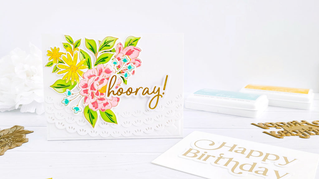 Fun Fold With Pocket Birthday Inspiration Card┃Yasmin Diaz