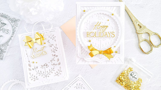 Holiday Card + Mini Matching Gift Bag┃Yasmin Diaz