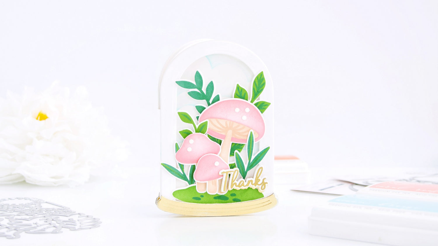 The Magic Is In You Shaped Terrarium Inspiration Card┃Yasmin Diaz
