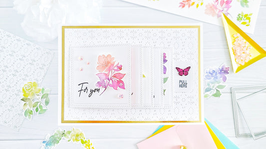 Waterfall Rainbow Inspiration Card┃Yasmin Diaz