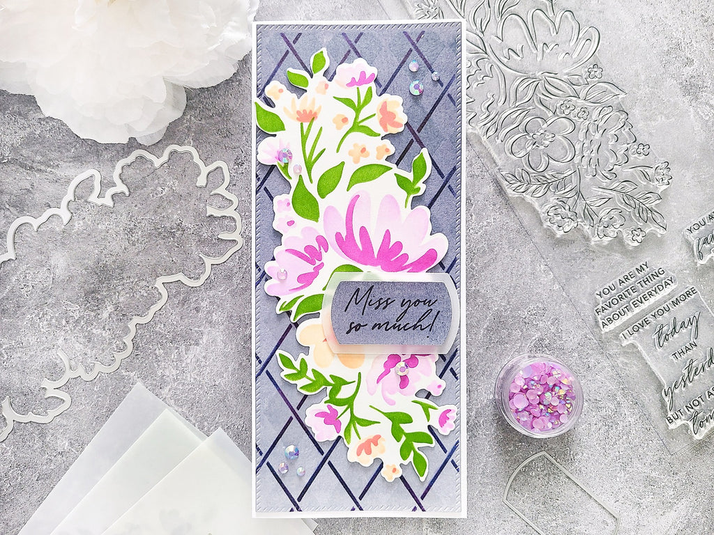 You Are My Favorite Slimline Card┃Yasmin Diaz