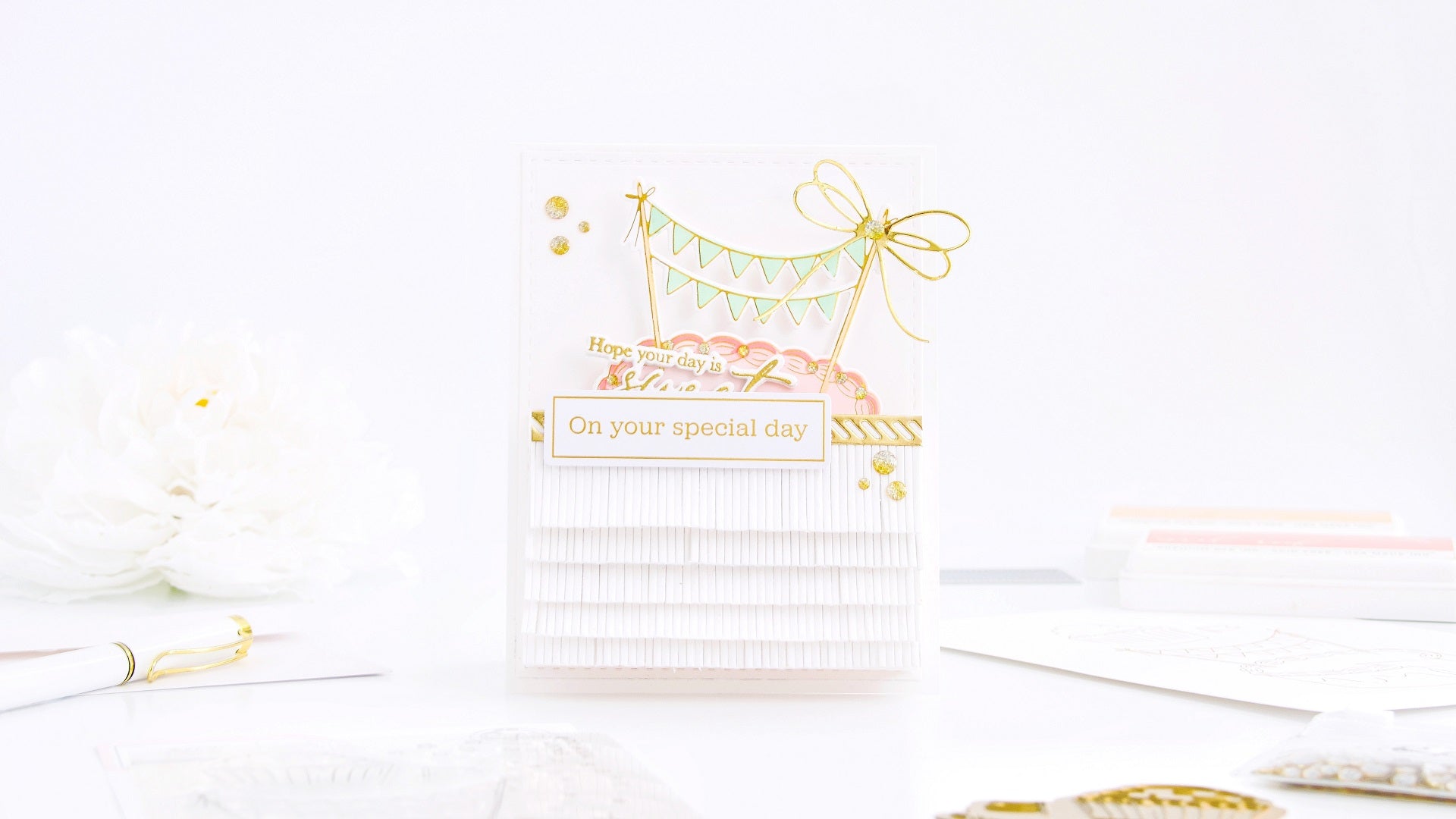 Sweet Day Birthday Cake Inspiration Card┃Yasmin Diaz