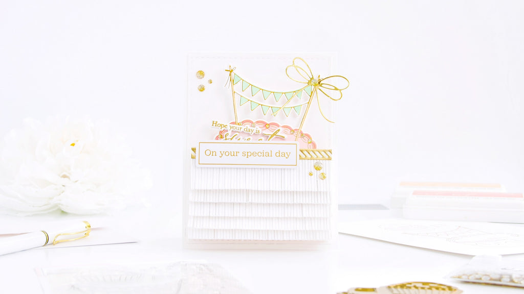 Sweet Day Birthday Cake Inspiration Card┃Yasmin Diaz
