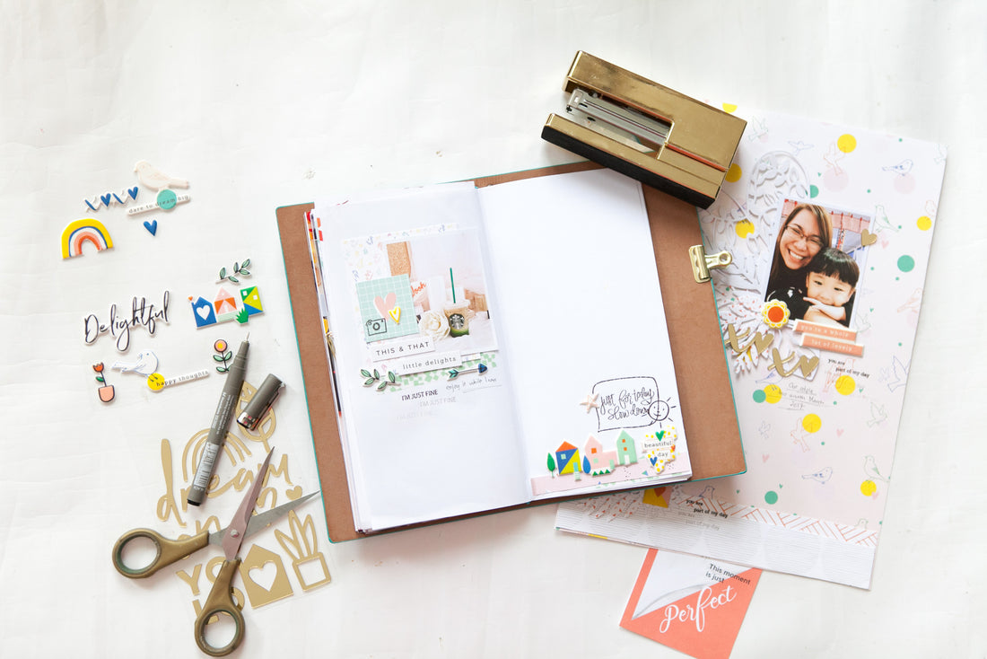 Hello Spring Layout and Coffee Spread With Evelynpy