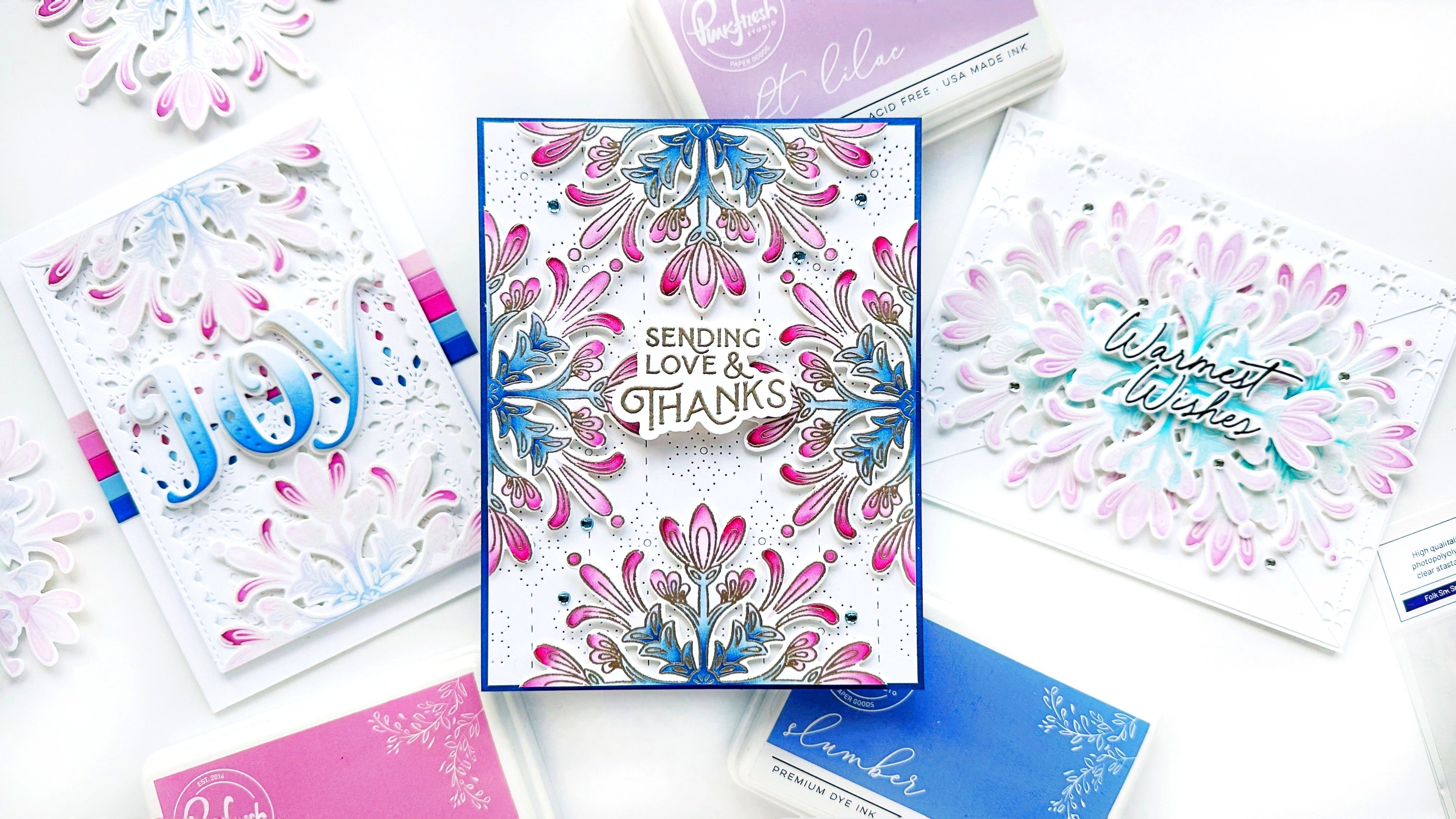 Dimensional Falk Snowflakes – Pinkfresh Studio
