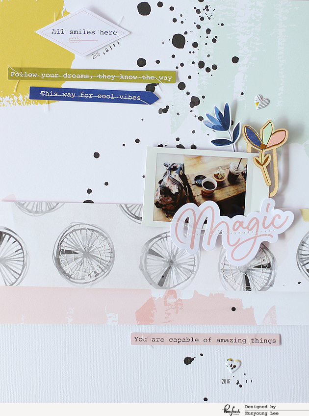 Two layouts with Indigo Hills collection