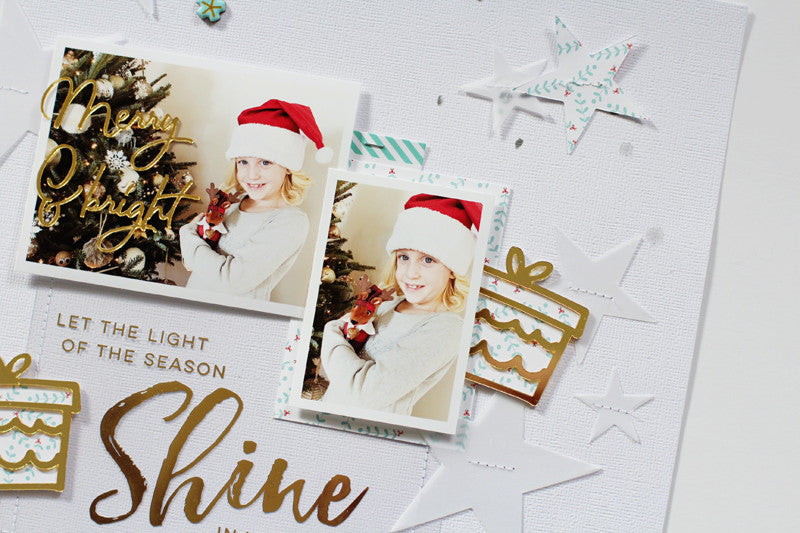 Holiday Layouts Using the Oh Joy Collection