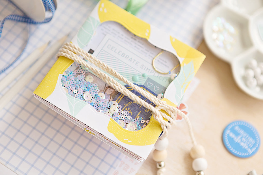Sweet & Simple accordion mini album - Stephanie Dagan