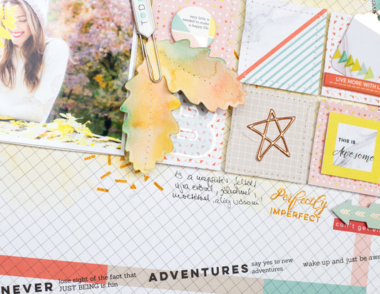 Layout with Live More collection - Bea Valint