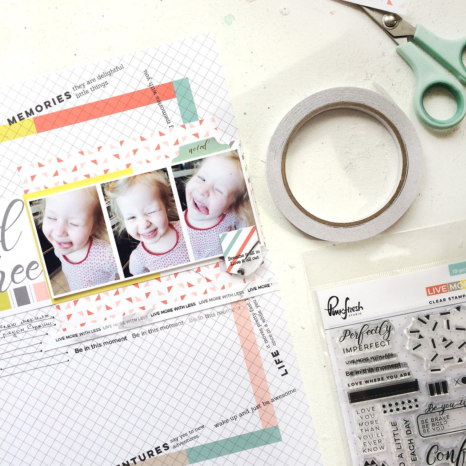 Super easy and super fun layouts – Pinkfresh Studio